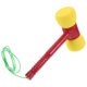 thumbnail image 5 of Martillo de plástico blando para golpear, mazo, juego interactivo, juguete para golpear topos, accesorios para niños pequeños., 5 of 6