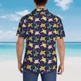thumbnail image 6 of Haiem Turtle Printed Hawaiian Shirt for Men - Men’s Casual Beach Summer Shirts - Stretch Fabric with Modern Fit-XX-Large, 6 of 9
