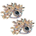 thumbnail image 3 of Blue Brooch, Brooch Widely  Eye Catching Premium Alloy  For Wedding For Party For Ceremony, 3 of 8