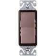 thumbnail image 1 of 7501BB-K-L - AC SWITCH ROCKER 15A 1P1T ON-OFF DECORA INSERT 120V/277V BRONZE, 1 of 1