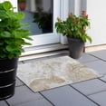 thumbnail image 6 of Addison Rugs Chantille Indoor/Outdoor Transitional Abstract Ivory Washable Rectangle Rug, 1'8" x 2'6", 6 of 6