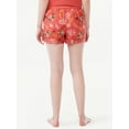 thumbnail image 3 of Joyspun Women's Woven Print Boxer Sleep Shorts, Sizes S to 3X, 3 of 6