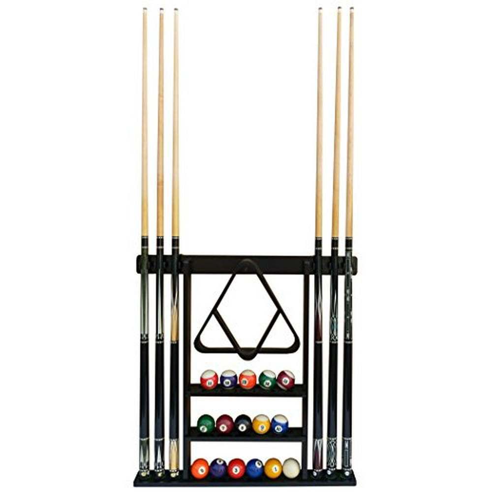 Flintar Wall Cue Rack, Premium Billiard Pool Cue Stick Holder, Made of