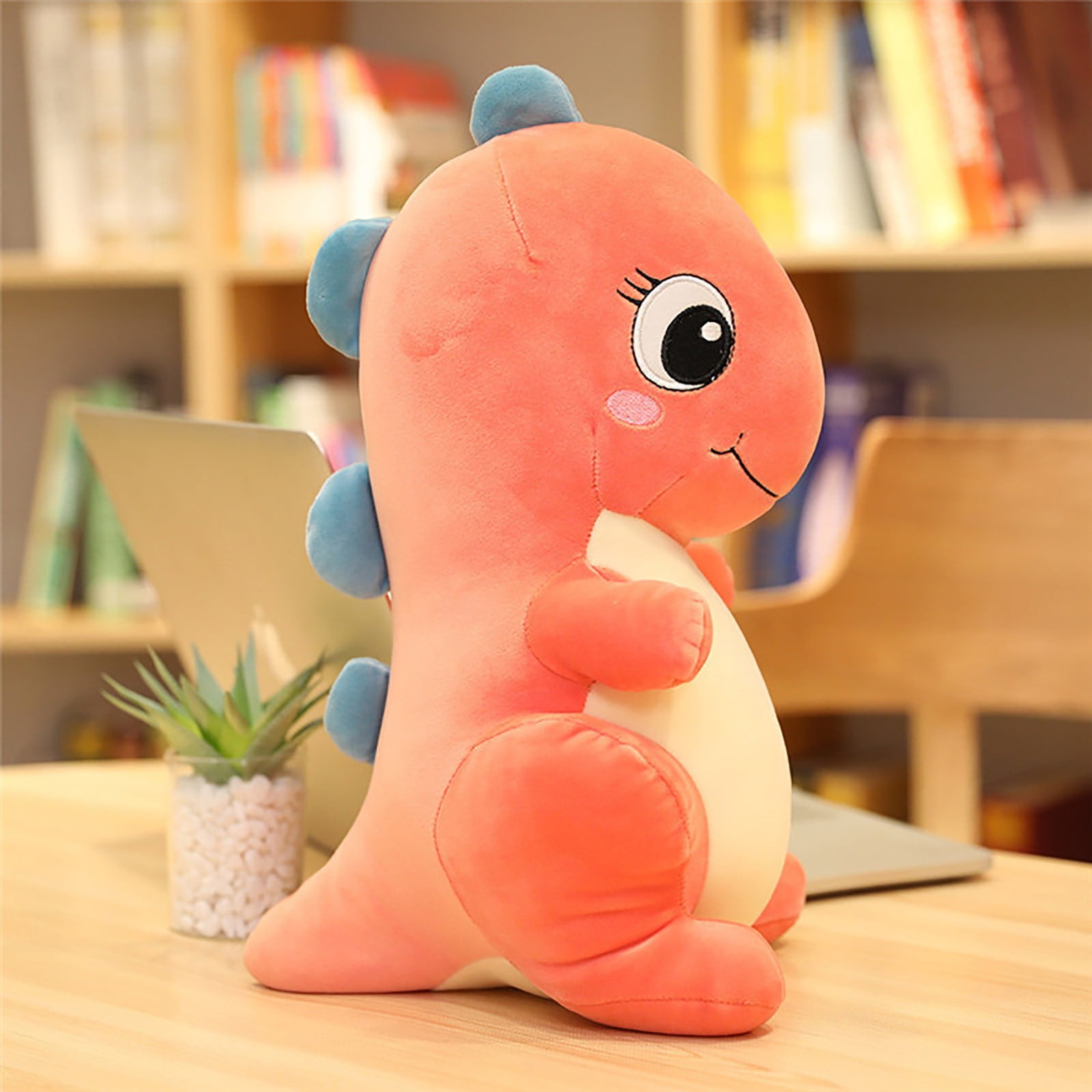 New Cute Dnd Comfortable Little Dinosaur Plush Toy Pillow Sofa Backrest