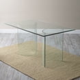 thumbnail image 2 of Radius Corners 72 x 42 in. Rectangular Glass Top, 2 of 9