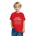 thumbnail image 5 of Frwgonr Shirt for Boys Girls Red Kids 100th Day of School T-Shirt Celebration Top 3-14 Years, 5 of 5