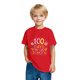 thumbnail image 5 of Fiudx Camiseta para Niños, Blusa Escolar de Tela Suave, Blusa Informal Cuello Redondo, Camisa de Verano de Manga Corta, Atuendo Diario, Moda para Niños y Niñas, 95 % Poliéster., 5 of 6