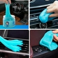 thumbnail image 4 of 160G Eco-Friendly Non-Sticky Multipurpose Cleaning Gel Slime, for Car Interiors Vents Keyboards Phones Hard-To-Reach Spaces, Reusable Residue-Free Cleaning Tools Slime Kit Slime Kits Must-Have, 4 of 7