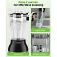 thumbnail image 3 of Suodoka Countertop Blender Food Processor Combo, 4 in 1 Kitchen Electric Blender/Grinder/Chopper,New, 3 of 8