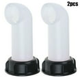 thumbnail image 1 of MYG 2pc IBC Tank Spout Outlet Tap Fitting Water Oil Fuel Pour Diesel Nozzle, 1 of 10