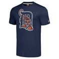 thumbnail image 2 of Men's Homage Navy Detroit Tigers Cooperstown Collection Hand-Drawn Logo Tri-Blend T-Shirt, 2 of 3