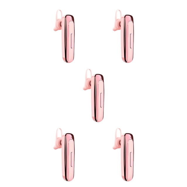 Bearachild Auriculares estéreo compatibles con Bluetooth 5.0 Auriculares manos libres recargables con accesorios de micrófono Oro rosa Type2 NO2