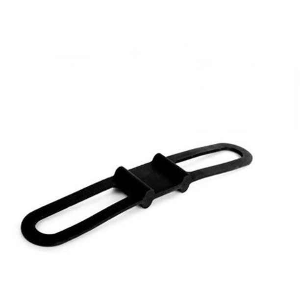Soporte de lámpara de correa de silicona de alta elasticidad para bicicleta Deng Xun unisex