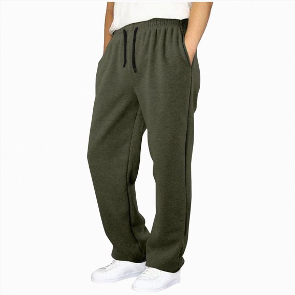 YDFCWX Boys Baggy Sweatpants Cotton Straight Leg Open Bottom Lightweight Boys Sweatpants 5-14 Years Kids School Athletic Clothes with Pockets AG,15-16 Years