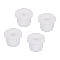 MECCANIXITY 4Pcs Snap Rubber Grommet Hole Plugs - 30mm Mount Hole, 25mm ID, Transparent For Cable Protection
