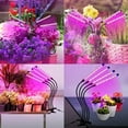 thumbnail image 7 of BN-LINK LED Grow Lights for Indoor Plants, Grow Light Full Spectrum Auto ON/Off with 3/9/12H Timer, 4 Heads Clip On Plant Grow Light with 9 Dimmable Brightness, 7 of 7