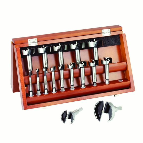 Woodriver 16-Piece Forstner Bit Set