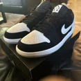 thumbnail image 4 of Ni - ke Ni - ke Air Jordan 1 Low SE Diamond Shorts Black DH6931-001 Men’s Size 10 Deadstock, 4 of 5