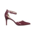 thumbnail image 4 of Bandolino Womens BD Ginata 3 Patent Pointed Toe Pumps, 4 of 5