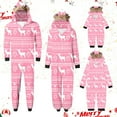 thumbnail image 5 of Oksale Family Christmas Pajamas Matching Sets 2025 Funny Print Xmas Onesie Sleepwear Soft Comfortable Long Sleeve Jumpsuit Pjs for Home Gift for Dad Pink S, 5 of 7