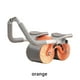 thumbnail image 2 of Greeniant Rueda Abdominal músculo Ab rodillos herramienta rebotes vientre masajeador rollo deportes fuerza entrenamiento Fitness equipo femenino Accesorios para máquinas de ejercicios Naranja, 2 of 6