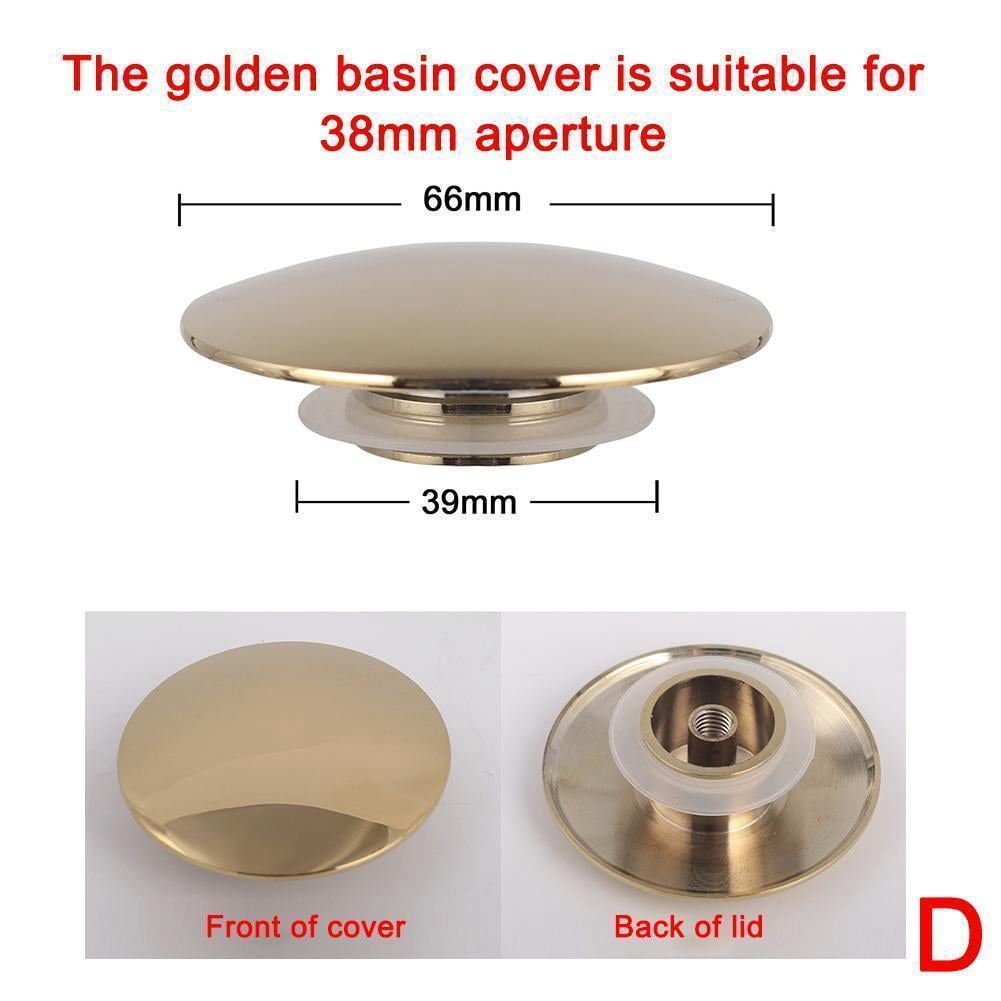 All Bounce Black Green Bronze Gold Plug Antique Glass Basin Wash Basin Sink Drainer Lid