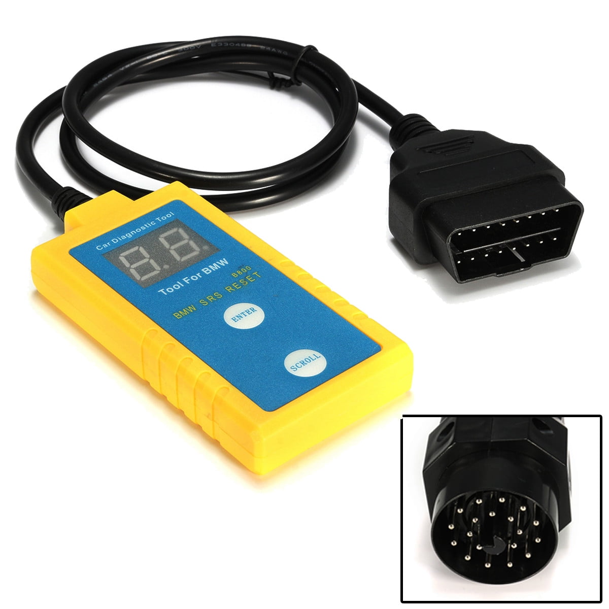 B800 Diagnostic Airbag Scanner SRS Reset Tool For BMW ODB2 OBD 1994