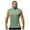 Army Green, variant on Mens Fitness Hoodies Quick Dry Sun Protection Sleeveless Shirts Quick Dry Stretch Workout Tops 2XL