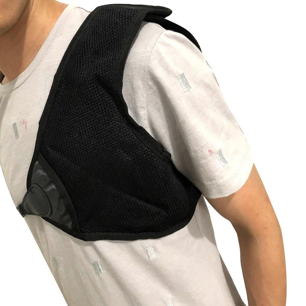 Breathable Archery Chest Protector Guard Padded Mesh for Hunting Bowstring 