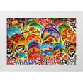 thumbnail image 1 of Murdock, Ramona 32x23 White Modern Wood Framed Museum Art Print Titled - Souvenir Plates, 1 of 4