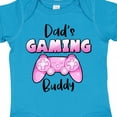 thumbnail image 4 of Inktastic Dad's Gaming Buddy Pink Controller Boys or Girls Baby Bodysuit, 4 of 5