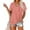 Pink, variant on Babysbule Womens Fall Plus Top Sets Outfit Women's Casual Homewear Long-Sleeve Tops Trousers Turndown Collar Night Pajamas Suits