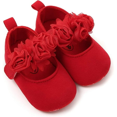 

QWZNDZGR Baby Girl Moccasins Princess Sparkly Mary Jane Dresses Shoes Premium Lightweight Soft Sole Crib Shoes Toddler Shoes
