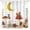 Mushroom Shower Curtain 03, variant on Mushroom Shower Curtain, Cloth Shower Curtains, Cute Shower Curtain, Funky Shower Curtain Waterproof Polyester Fabric Shower Curtain Set with 12 Hooks Bathroom Decor, 72x72 Inches(01)