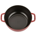 thumbnail image 3 of Staub Cast Iron 3.75-qt Essential French Oven - Cherry, 3 of 6