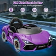 thumbnail image 3 of Yesfashion 12V Kids Ride On Car, Licensed Lamborghini Revuelto Electric Car for Kids Over 37 Months, Battery Powered Sports Car Toy, 3 of 7