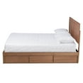 thumbnail image 6 of Bowery Hill Walnut Finished Wood Full Size 3-Drawer Bed, 6 of 8
