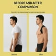thumbnail image 4 of 1Pcs Adjustable Posture Corrector for Men Women - Upper Back Spine, Neck, Shoulder & Clavicle Orthopedic Brace - for Bad Posture M Black|https://ae01.alicdn.com/kf/Sb090543d59064732ae0f3c9b782ddedbd.p, 4 of 5