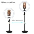 thumbnail image 3 of Innovative 10 Inch USB Ring Light, Dimmable LED Light & Customizable Height for Video Recording & Live Streaming, Center of Gravity Stability for Flawless Presentations (Modern Design), 3 of 5