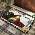 thumbnail image 4 of Harpi Welcome Mat Clearance, Big Rooster Decorative Rug In Front Of Door Rug Super Absorbent Quick Dry Rubber Backing Non Slip Machine Washable Area Rugs Super Soft Non Slip Modern Home Decor, 4 of 6