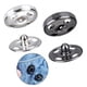 thumbnail image 2 of 200 Sets Sew-on Snap Buttons Metal Snap Fastener Buttons Press Button for Sewing Clothing 10mm 8.5mm, 2 of 4