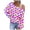 White-B, variant on Penkiiy Womens Valentine Day Sweatshirt Off-shoulder Shirt Hearts Graphic Long Sleeve Pullover Tops XL Pink