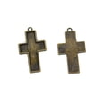 thumbnail image 4 of Kit de colgante de cruz vintage Strade Fareast Limited 40 piezas Bronce Antiguo, 4 of 8
