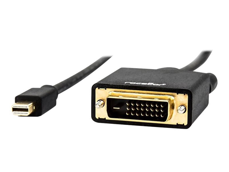 Rocstor Premium 6 ft Mini DisplayPort to DVI Cable - Mini Displayport to DVI Cable Supports  (Y10C164B1)