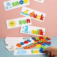 thumbnail image 3 of See and Spell Learning Toys, Matching Letter Spelling Game Sight Words Games Educational Preschool Toys, 3 of 4