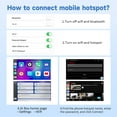 thumbnail image 4 of HERILARY Wireless Carplay and Android Auto, Apple Car Play Adapter for Car Stereo Factory Wired CarPlay Support Netflix/YouTube/Tiktok/Google Play/TF Card, 5GHz Wifi, Plug and Play, 4 of 11