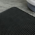 thumbnail image 7 of HANAMYA Cat Litter Trapper Mat  Honeycomb Double Layer Mats  Urine Waterproof, 26x18 inch, Black, 7 of 7