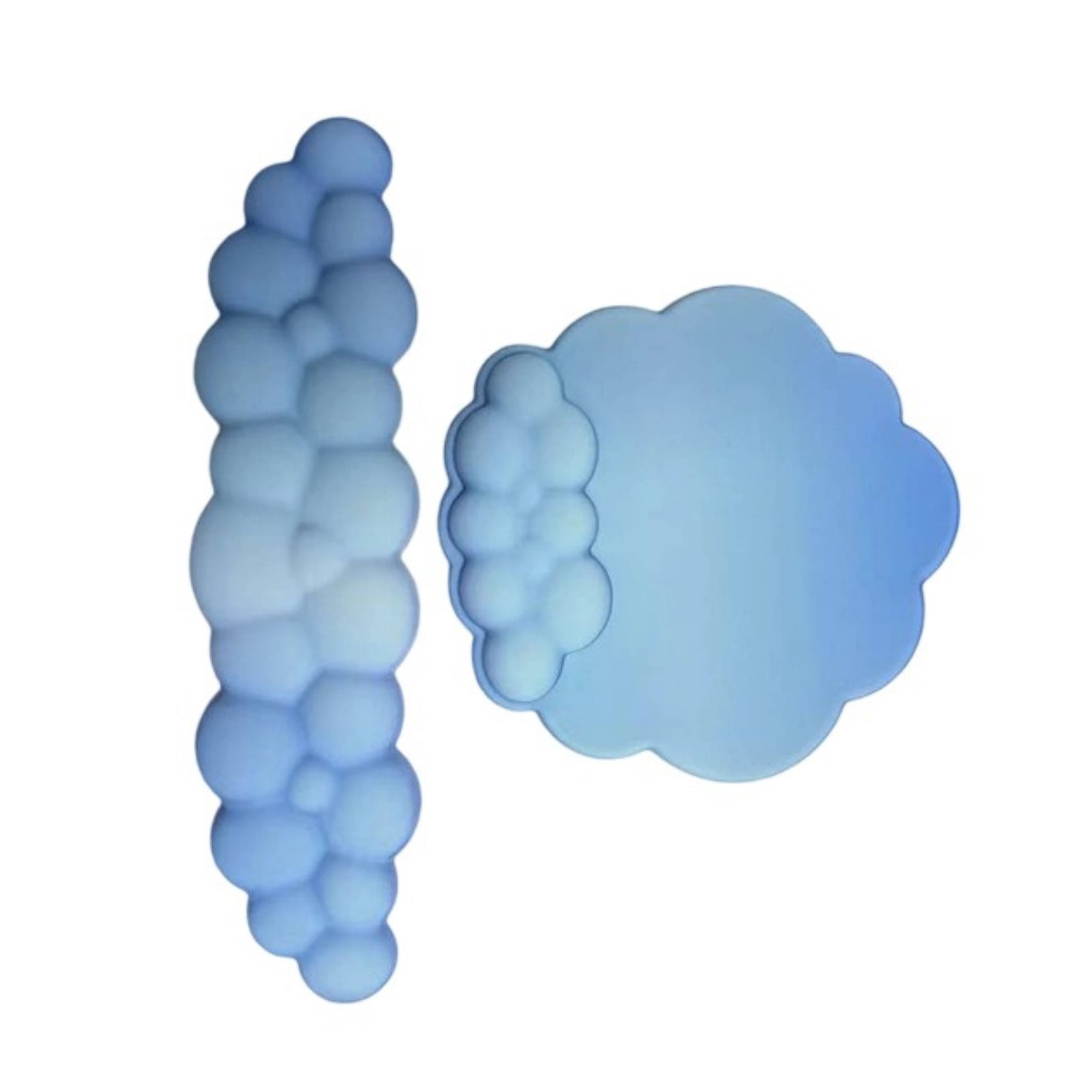 Silicone Pad Wrist Rest Support Pad Cloud Pad Ergonimic Keyboard Cloud Wrist Rest Set 3PCS