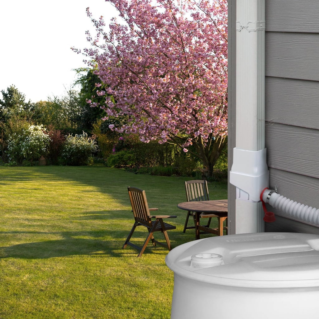 SDFGTstore Professional Grades Rain Barrels Diverter Downspout Compatible Heavy Type