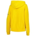 thumbnail image 3 of Women's Maize Michigan Wolverines Team Big Logo Pullover Hoodie, 3 of 4
